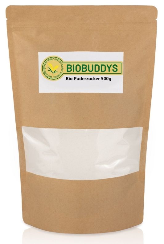 Tüte mit Puderzucker